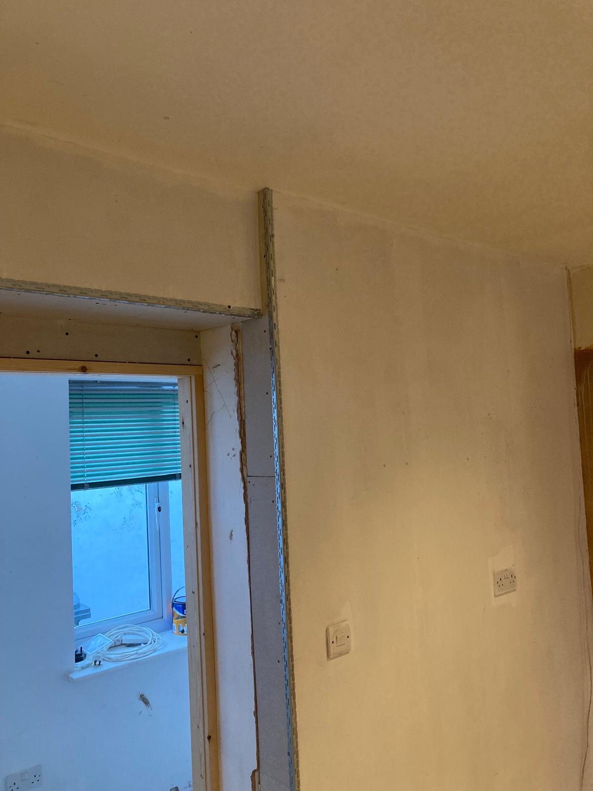 Plastering project by VW Building Services